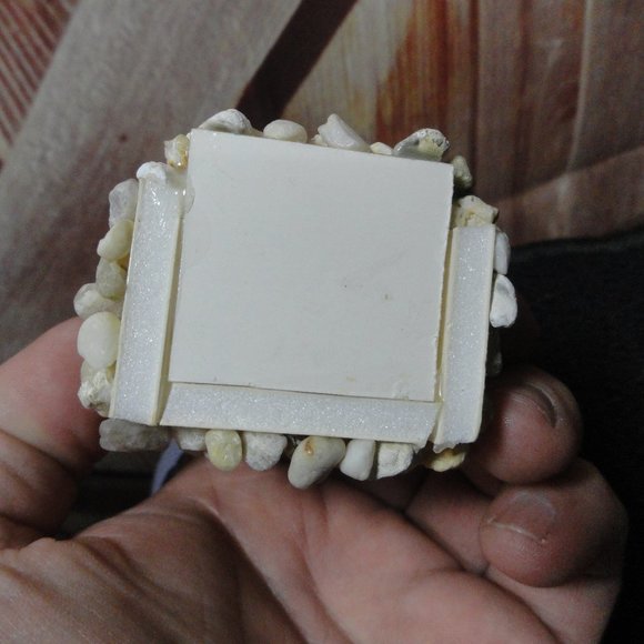 Doll House Mini Stone Grill Fire place,~Hand made? 3" tall, Cool look - Picture 4 of 6